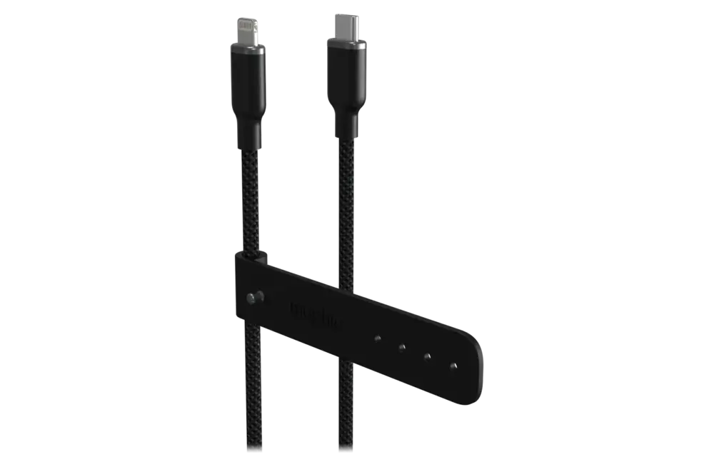 Mophie Charge Stream USB-C to Apple Lightning Cable 3ft/1M - Black