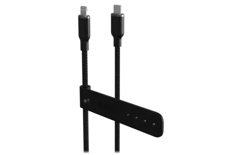 Mophie Charge Stream USB-C to Apple Lightning Cable 3ft/1M - Black