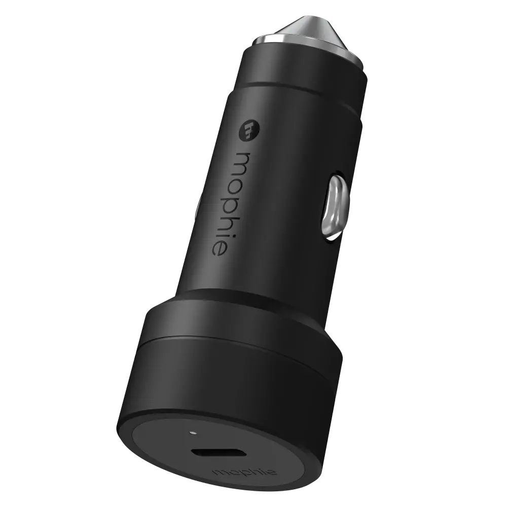 Mophie USB-C Fast Charging Car Charger PD 30W - Black