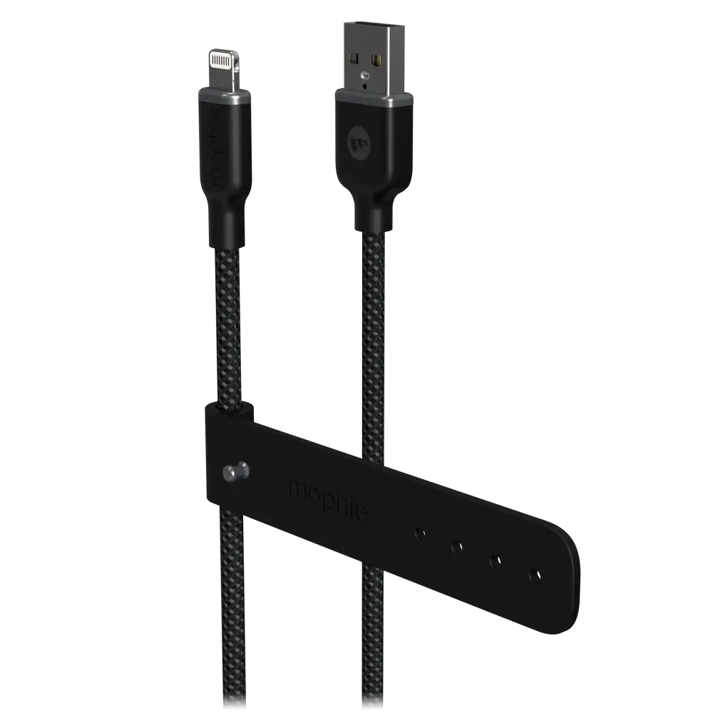 Mophie Charge Stream USB to Apple Lightning Cable 6ft/2m - Black