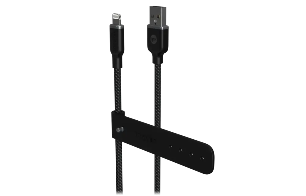 Mophie Charge Stream USB to Apple Lightning Cable 3ft/1m - Black