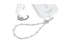 Kate Spade Link Chain Phone Wristlet - Charm Dazzle Silver