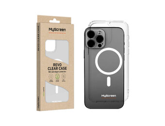 MyScreen Eco-Friendly MagSafe Revo Clear Case for iPhone 15 Pro