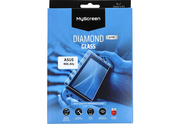 MyScreen Diamond Lite Glass For Game Console Asus Rog Ally/rog Ally X - Clear
