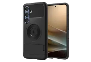 Spigen Slim Armor Kickstand MagSafe Case for Samsung Galaxy S25 - Black