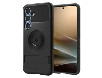 Spigen Slim Armor Kickstand MagSafe Case for Samsung Galaxy S25 - Black