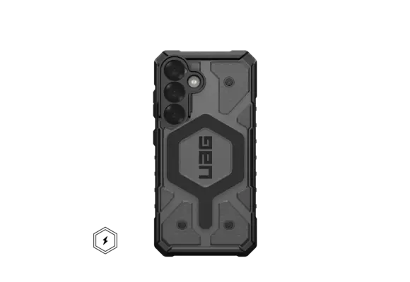 UAG Pathfinder Clear MagSafe Case for Samsung Galaxy S25 - Ash