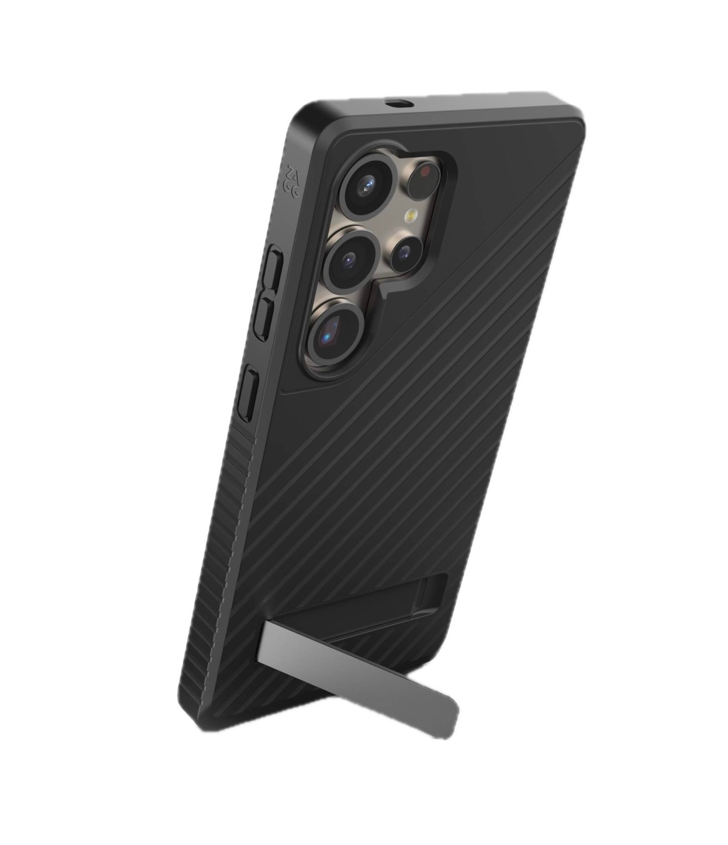 ZAGG Denali Case with Kick Stand for Samsung Galaxy S25 Ultra - Black