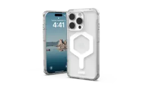 UAG Plyo MagSafe Case for iPhone 16 Pro - Ice and White