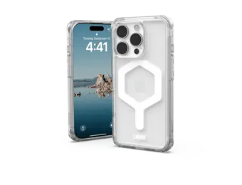 UAG Plyo MagSafe Case for iPhone 16 Pro - Ice and White