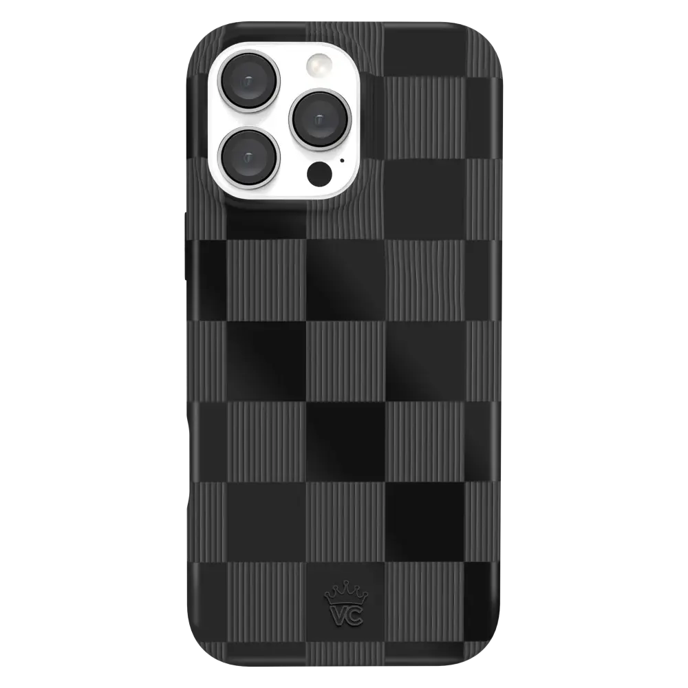 Velvet Caviar MagSafe Case for iPhone 16 Pro Max - Noir Vibe Checker