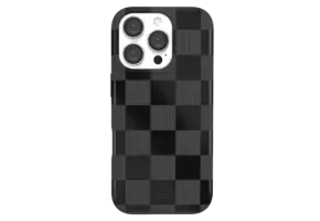 Velvet Caviar MagSafe Case for iPhone 16 Pro - Noir Vibe Checker