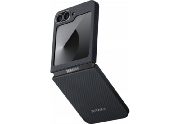 Pitaka MagEZ MagSafe Case 5 for Samsung Galaxy Z Flip6 - Black / Grey