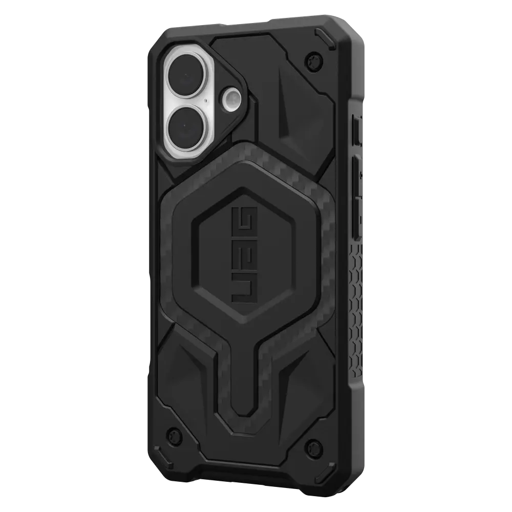 UAG Monarch Pro MagSafe Case for iPhone 16 - Carbon Fiber