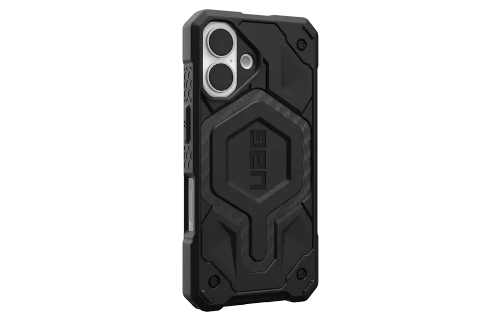 UAG Monarch Pro MagSafe Case for iPhone 16 - Carbon Fiber