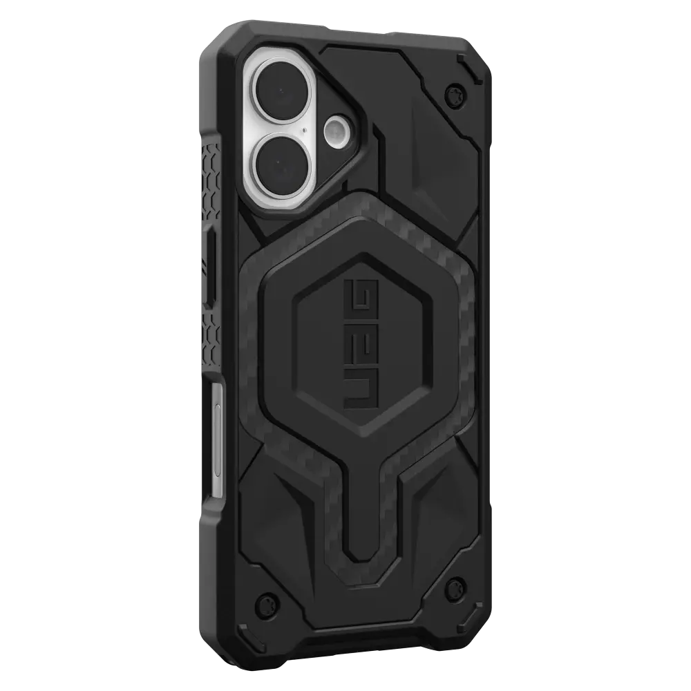 UAG Monarch Pro MagSafe Case for iPhone 16 - Carbon Fiber