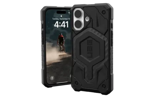 UAG Monarch Pro MagSafe Case for iPhone 16 - Carbon Fiber