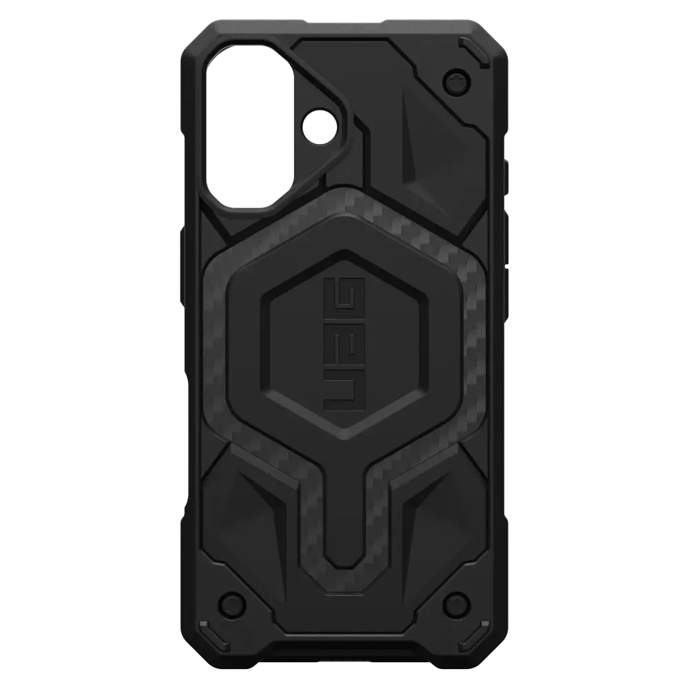 UAG Monarch Pro MagSafe Case for iPhone 16 - Carbon Fiber
