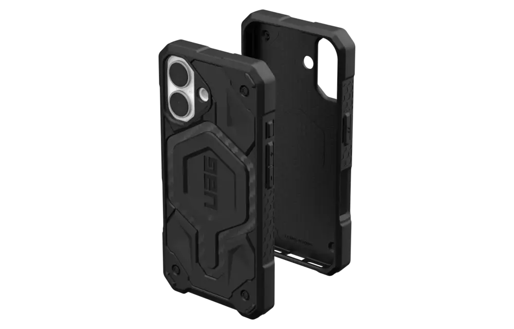 UAG Monarch Pro MagSafe Case for iPhone 16 - Carbon Fiber