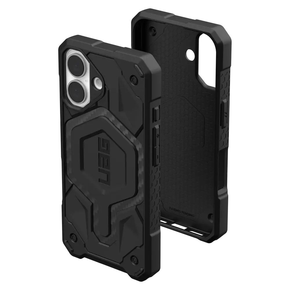 UAG Monarch Pro MagSafe Case for iPhone 16 - Carbon Fiber