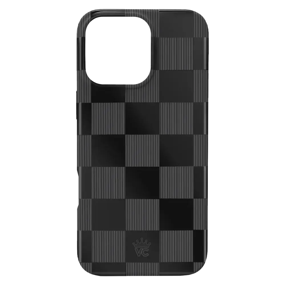 Velvet Caviar MagSafe Case for iPhone 16 Pro Max - Noir Vibe Checker