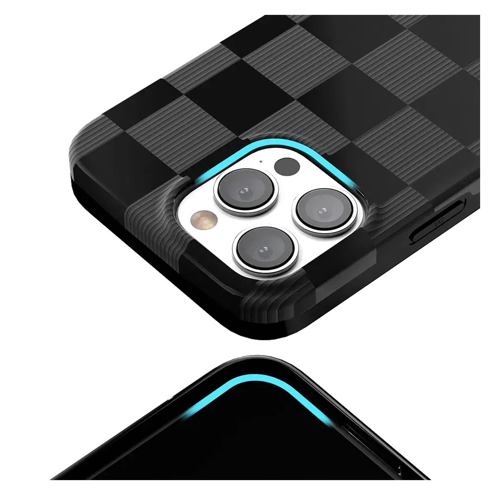 Velvet Caviar MagSafe Case for iPhone 16 Pro Max - Noir Vibe Checker