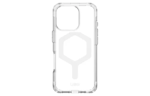 UAG Plyo MagSafe Case for iPhone 16 Pro - Ice and White