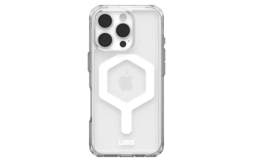 UAG Plyo MagSafe Case for iPhone 16 Pro - Ice and White