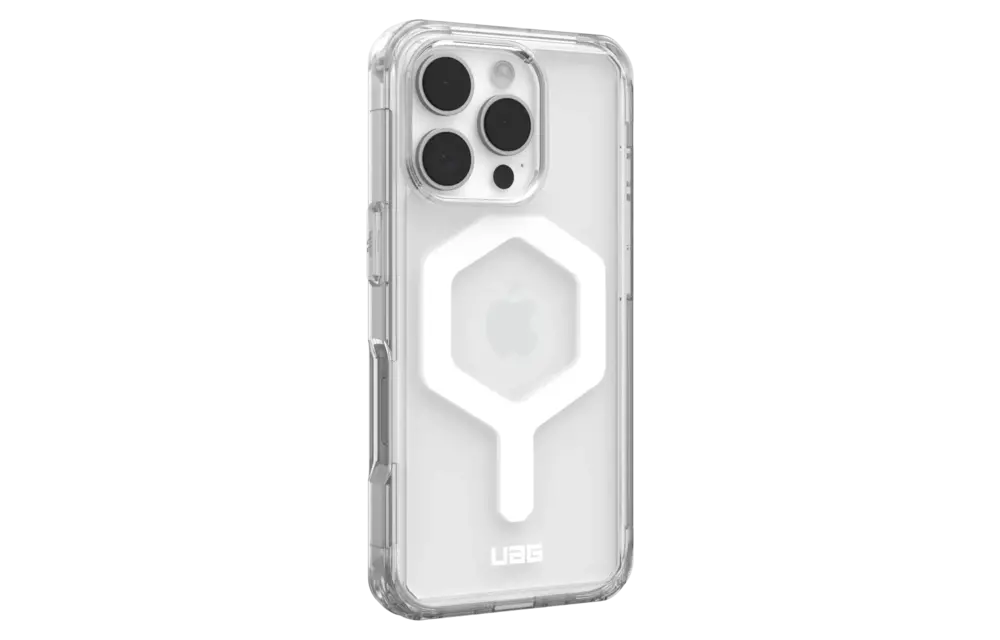 UAG Plyo MagSafe Case for iPhone 16 Pro - Ice and White