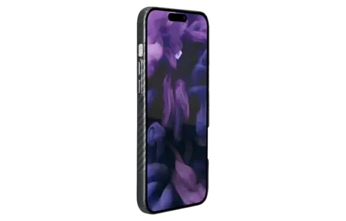 LAUT KEV Protect Aramid Fiber MagSafe Case for iPhone 16 Pro Max - Black