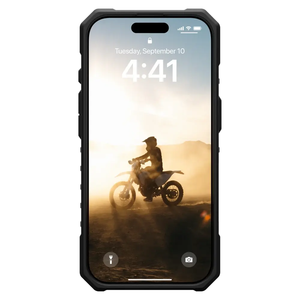 UAG Pathfinder Clear MagSafe Case for iPhone 16 Pro - Ash