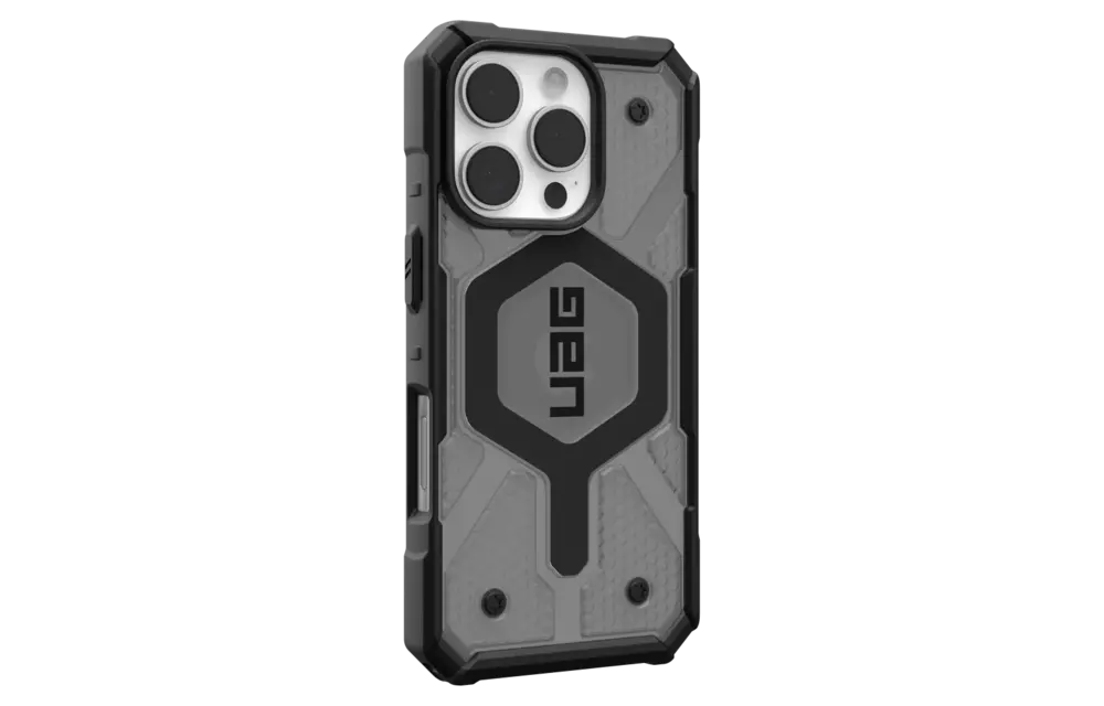 UAG Pathfinder Clear MagSafe Case for iPhone 16 Pro - Ash
