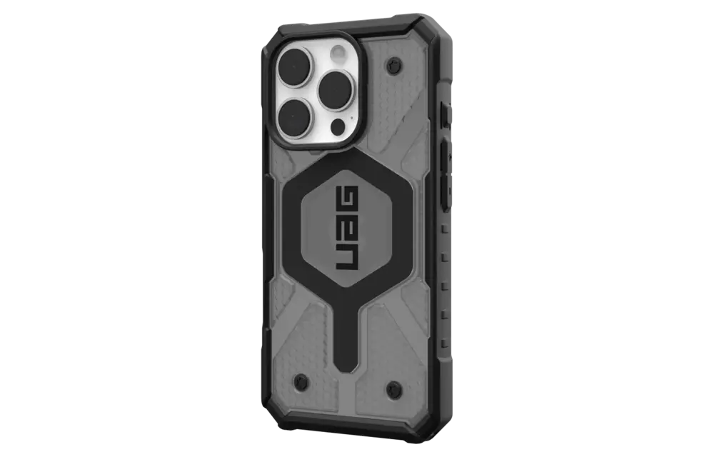 UAG Pathfinder Clear MagSafe Case for iPhone 16 Pro - Ash