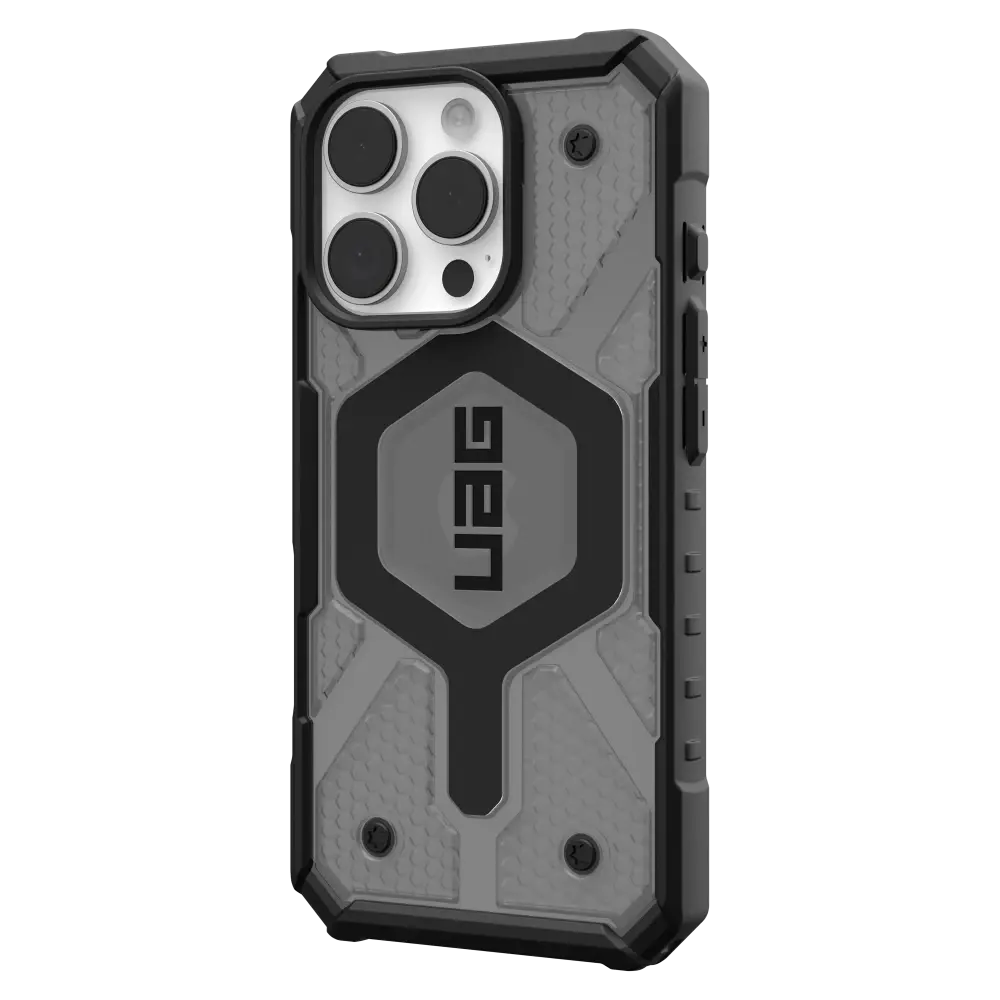 UAG Pathfinder Clear MagSafe Case for iPhone 16 Pro - Ash