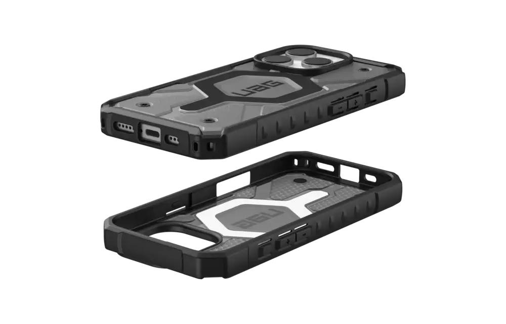 UAG Pathfinder Clear MagSafe Case for iPhone 16 Pro - Ash