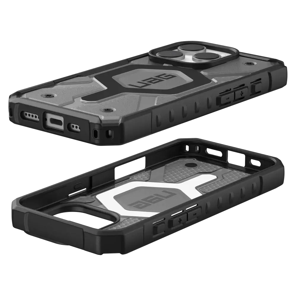 UAG Pathfinder Clear MagSafe Case for iPhone 16 Pro - Ash