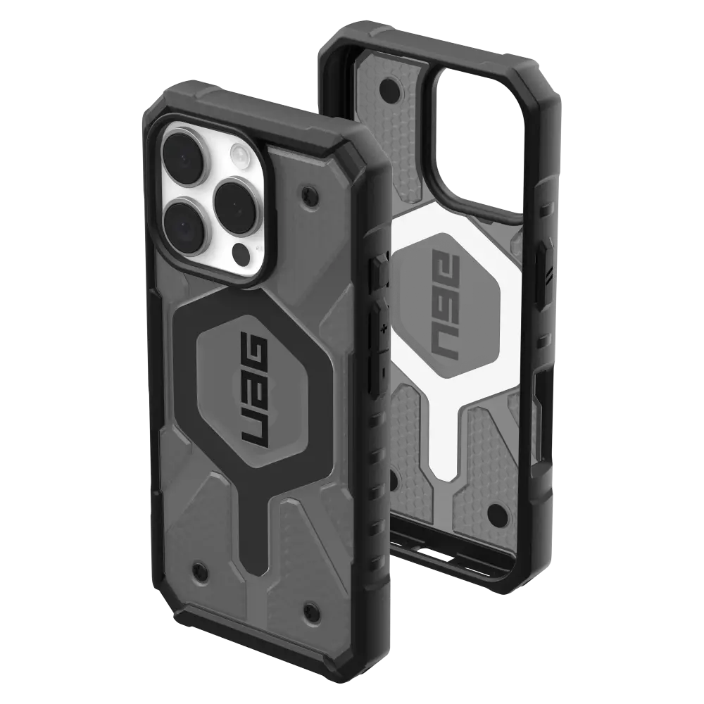 UAG Pathfinder Clear MagSafe Case for iPhone 16 Pro - Ash