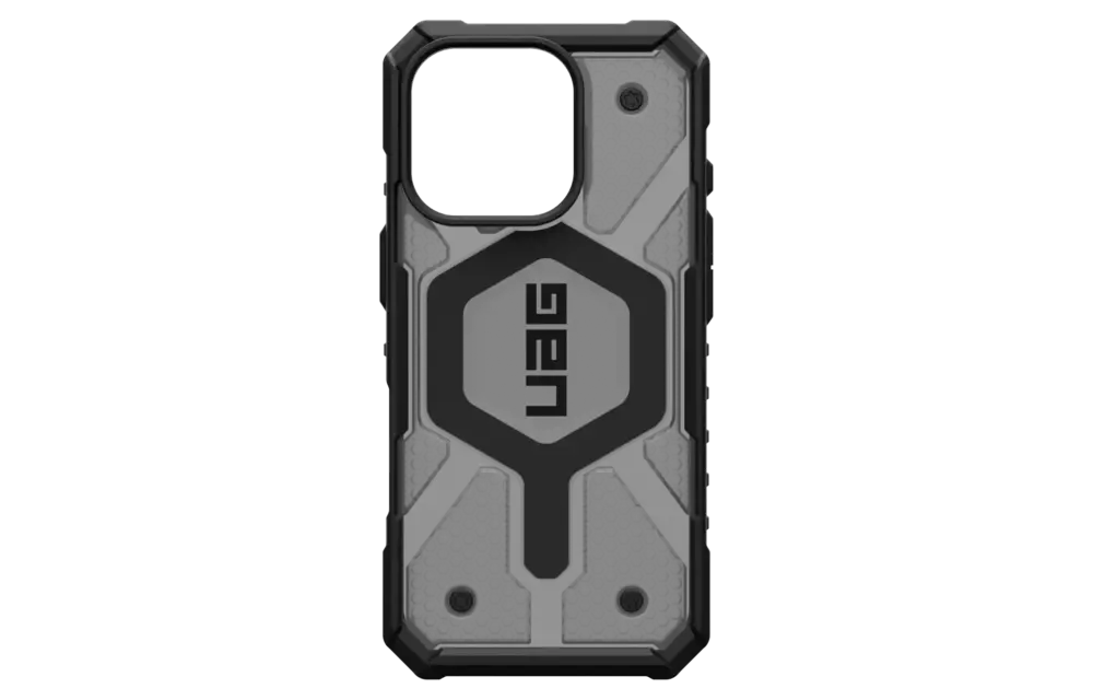 UAG Pathfinder Clear MagSafe Case for iPhone 16 Pro - Ash