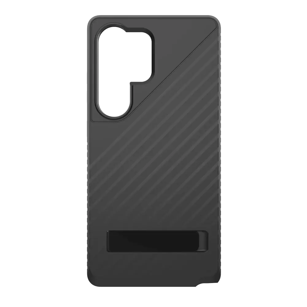 ZAGG Denali Case with Kick Stand for Samsung Galaxy S25 Ultra - Black