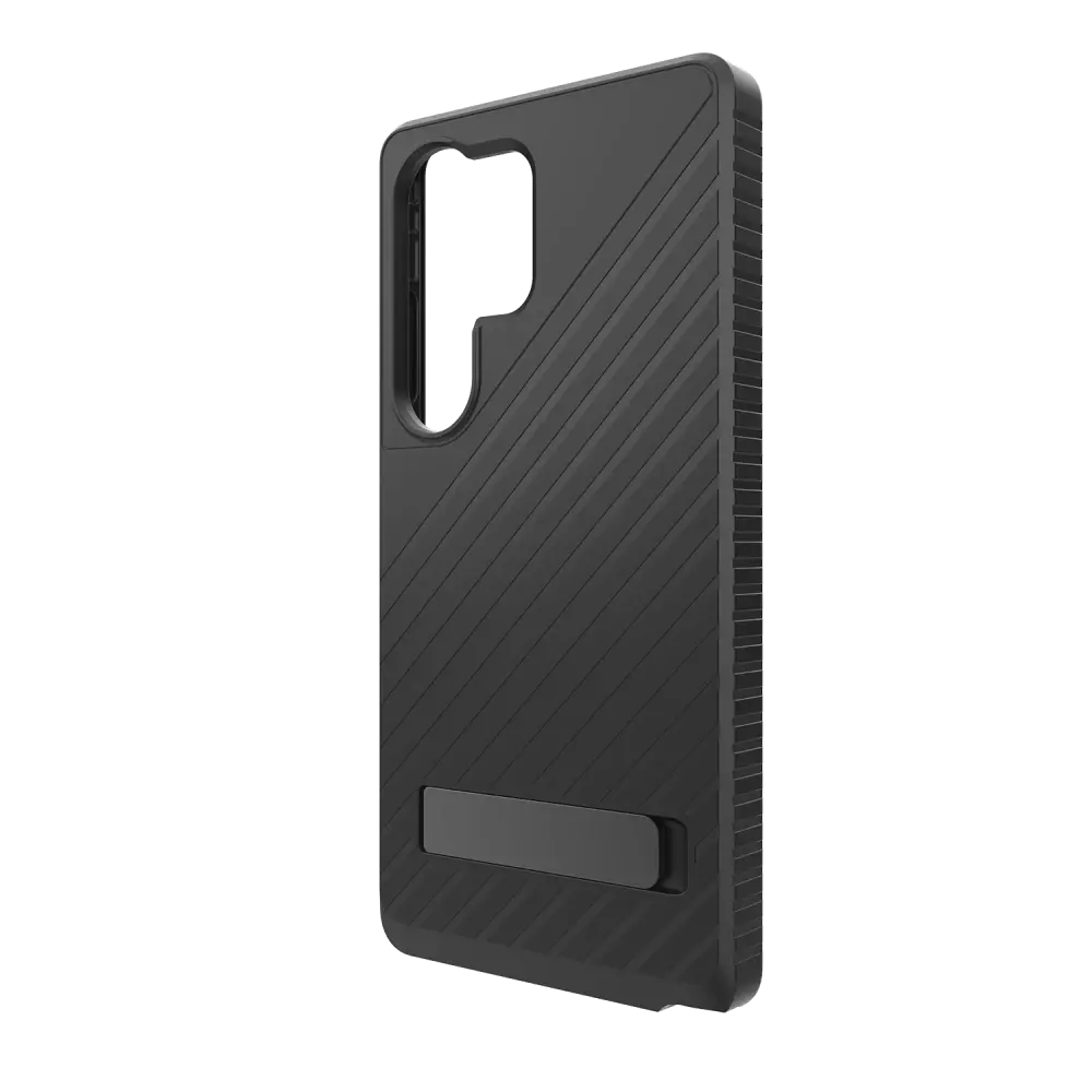 ZAGG Denali Case with Kick Stand for Samsung Galaxy S25 Ultra - Black
