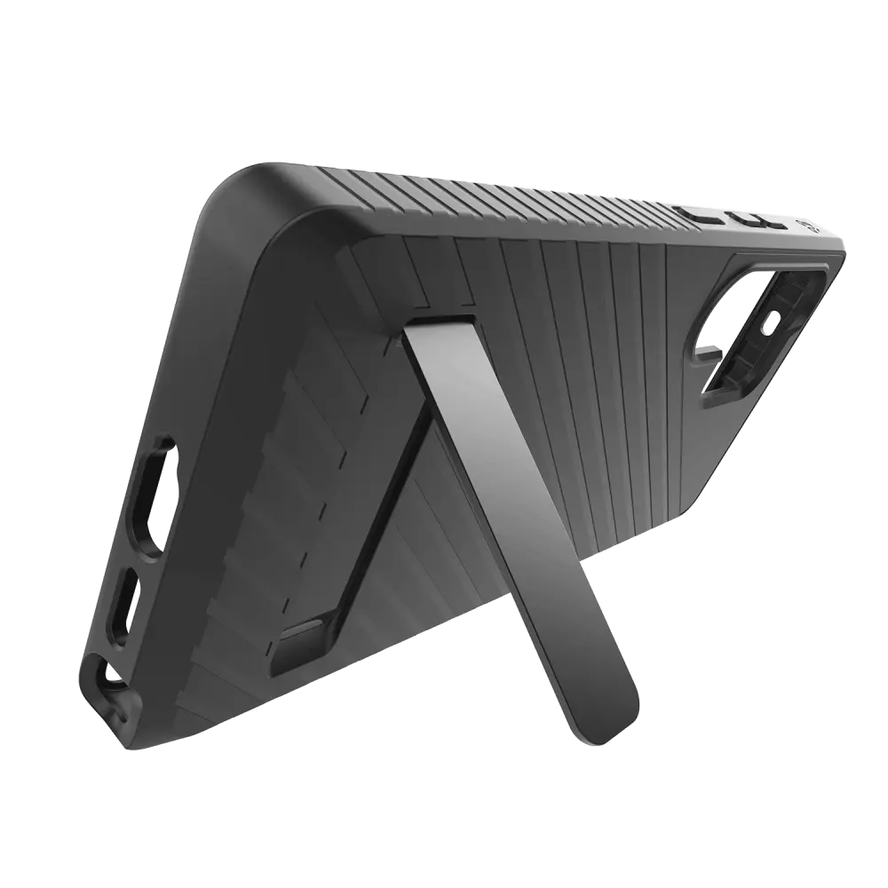 ZAGG Denali Case with Kick Stand for Samsung Galaxy S25 Ultra - Black