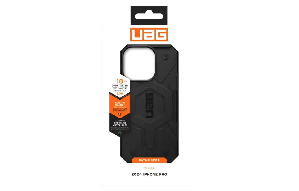 UAG Pathfinder MagSafe Case for iPhone 16 Pro - Black