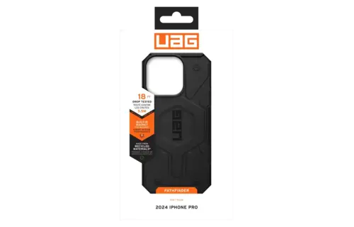 UAG Pathfinder MagSafe Case for iPhone 16 Pro - Black