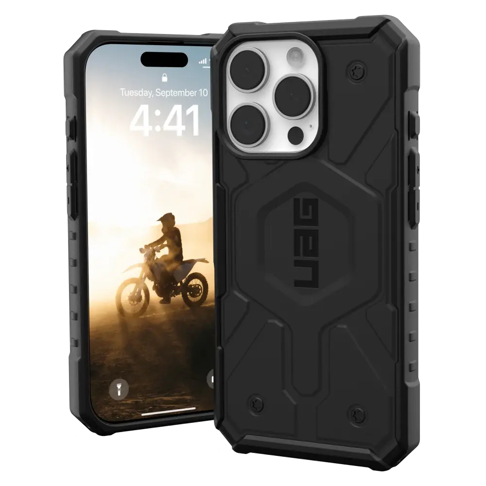 UAG Pathfinder MagSafe Case for iPhone 16 Pro - Black