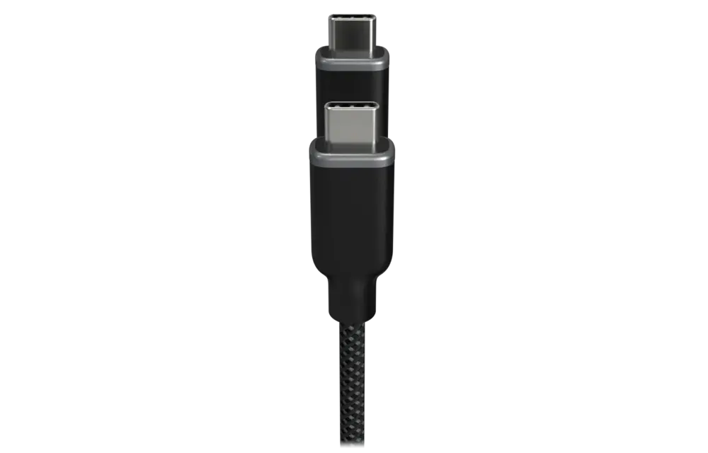 Mophie Charge Stream USB-C to USB-C 240W PD Cable 2.5ft/0.8M  - Black