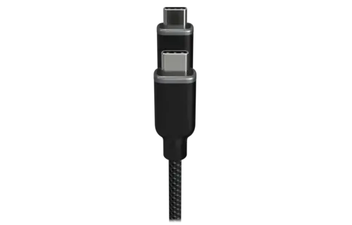 Mophie Charge Stream USB-C to USB-C 240W PD Cable 2.5ft/0.8M  - Black