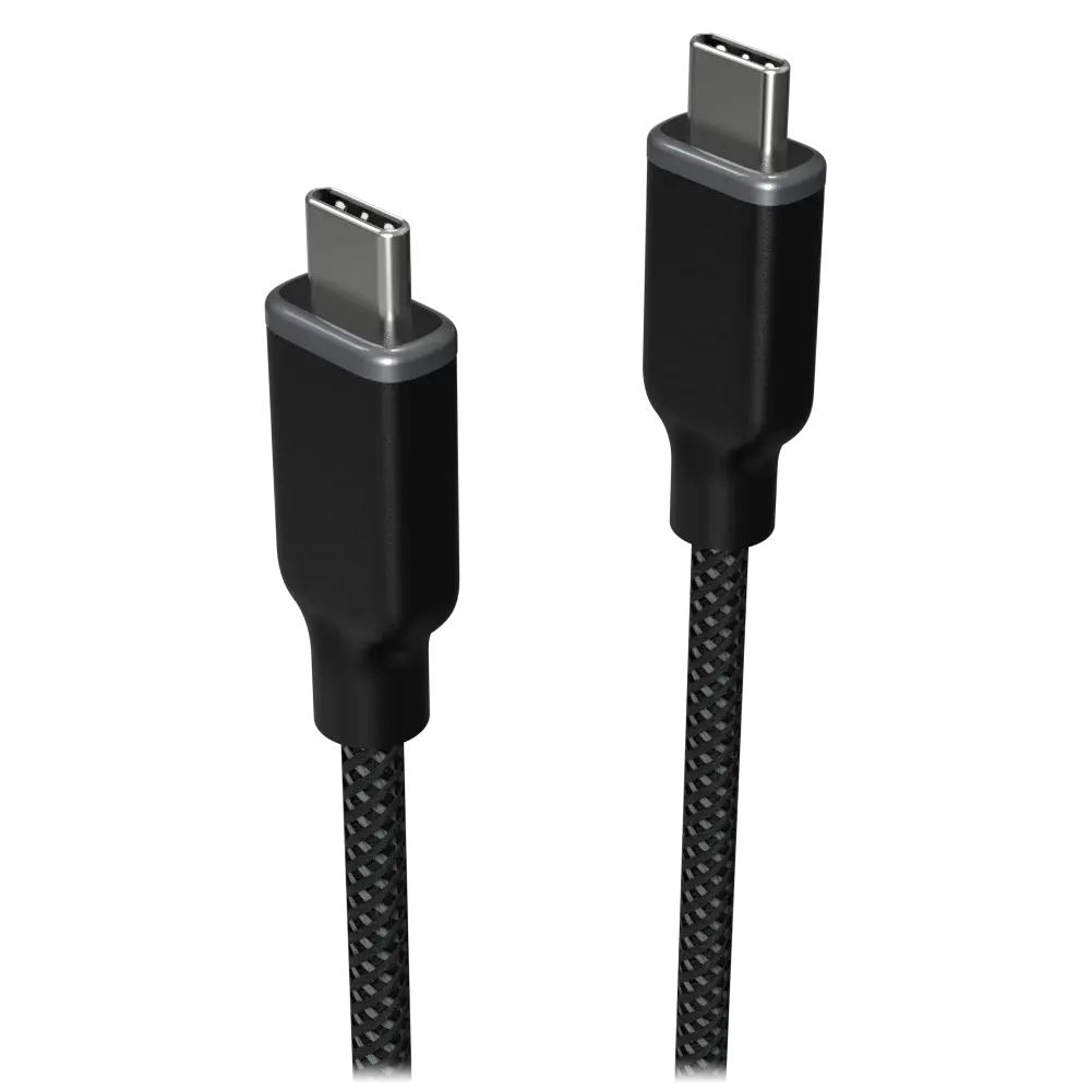 Mophie Charge Stream USB-C to USB-C 240W PD Cable 2.5ft/0.8M  - Black