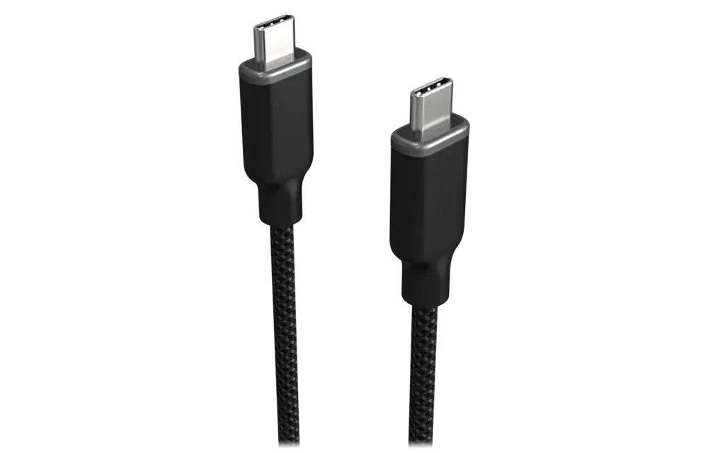 Mophie Charge Stream USB-C to USB-C 240W PD Cable 2.5ft/0.8M  - Black