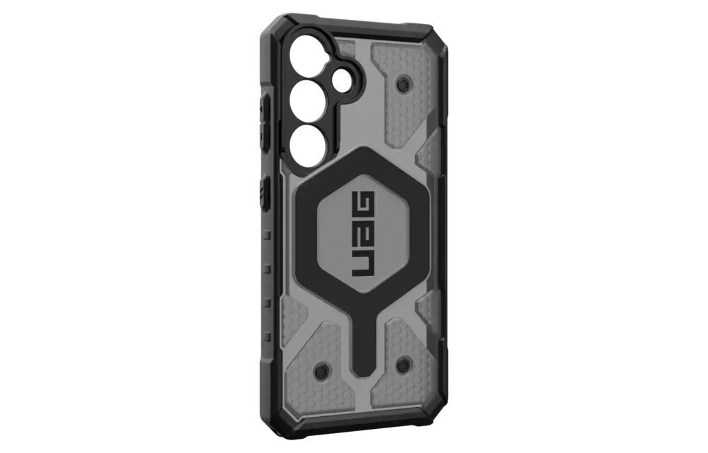 UAG Pathfinder Clear MagSafe Case for Samsung Galaxy S25 - Ash