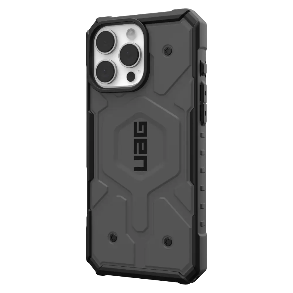 UAG Pathfinder MagSafe Case for iPhone 16 Pro Max - Silver